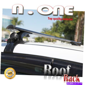 [tLA 48 "ubN[tbNT߂ȃNXo[́ANTX/CtBjeBp̎]ԃLAtBbg 48" Black Roof Rack Low-Profile Cross Bars Fit Bike Carrier For Lexus/Infiniti