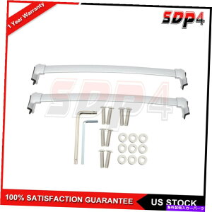 [tLA 2017-20192PCSNXo[z_CRV CR-VVo[gbv[tbNוLA 2Pcs Cross Bar For 2017-2019 Honda CRV CR-V Silver Top Roof Rack Luggage Carrier