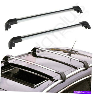 [tLA OHAEg_[2015-2016X|[cp̉וgbv[tbNNXo[Zbg Luggage Top Roof Rack Cross Bars Set For Mitsubishi Outlander 2015-2016 sport