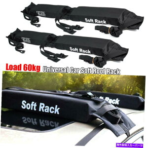 [tLA JbNT[t{[hSUPJk[p̃jo[TJ[[t\tgbNpbhווLA Universal Car Roof Soft Rack Pad Luggage Carrier for Kayak Surfboard SUP Canoe