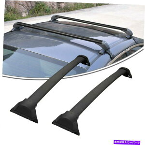 [tLA 17-19̃z_CR-VA~jE[t[bNNXo[וLAyA For 17-19 Honda CR-V Aluminum Roof Rail Rack Cross Bar Luggage Carrier Pair