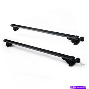 ���[�t�L�����A 1�y�A48 ���j�o�[�T���J�[�g�b�v���[�t���b�NCors 1 Pair 48 Universal Car Top Roof Rack Corss Bar Luggage Cargo Carrier w/ Lock�y���s�A���i�z