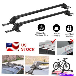 [tLA jo[TJ[gbv[tbNNXo[43.3 "וLA\AL RL Universal Car Top Roof Rack Cross Bar 43.3" Luggage Carrier Adjustable Al RL