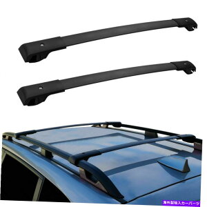 [tLA 2014-2018̐VKXotHX^[NXo[o[W[tbN[LAubN NEW For 2014-2018 Subaru Forester Cross Bar Baggage Roof Rack Rail Carrier BLACK