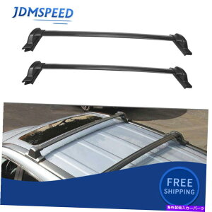 [tLA z_CR-V CRV 07-11p̍A~jEgbv[tbNNXo[ݕ^Ǝ Black Aluminum Top Roof Rack Cross Bars Cargo Carrier For Honda CR-V CRV 07-11