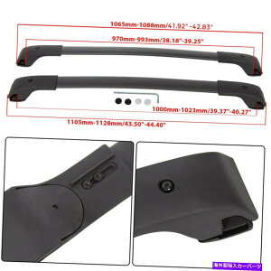 ルーフキャリア 18-22スバルクロストレックエアロスタイルの黒いルーフラッククロスバーセットのための新しい箱 NEW IN BOX For 18-22 Subaru Crosstrek Aero-Style Black Roof Rack Cross Bar Set