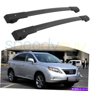 [tLA NTXRX 2009-2015NXo[ו[tbN[A~jE2 PCSč݌ 2 PCS US Stock For Lexus RX 2009-2015 Cross Bars Luggage Roof Rack Rail Aluminum