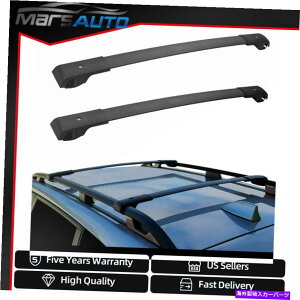 [tLA Subaru Forester 2014-2018NXo[ו[tbN[LAubNɓKĂ܂ Fit For Subaru Forester 2014-2018 Cross Bar Baggage Roof Rack Rail Carrier Black