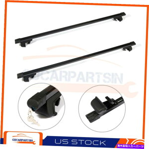 [tLA 48C`̃W[vpgIbgwr[f[eB[tbNNXo[וLA\ For 48" JEEP PATRIOT Heavy-Duty Roof Rack Cross Bars Luggage Carrier Adjustable
