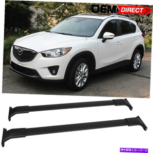 [tLA 13-16}c_CX-5 OEt@Ng[X^Cgbv[tbN[NXo[2PCA~jE Fits 13-16 Mazda CX-5 OE Factory Style Top Roof Rack Rail Cross Bar 2PC Aluminum