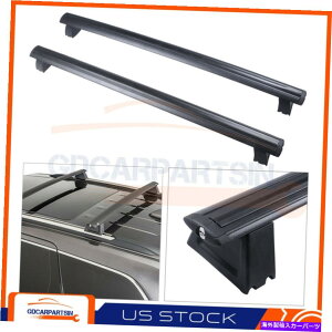 [tLA 2011-2020W[vOh`FL[gbv[tbNNXo[ubNW/bNA~jE For 2011-2020 Jeep Grand Cherokee Top Roof Rack Cross Bar Black w/ Lock Aluminum