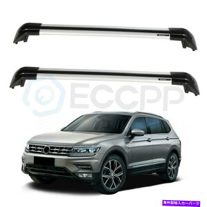 [tLA VW Tiguan 2013-14tHNX[Q[tbNNXo[וLAUSXgbN For VW Tiguan 2013-14 Volkswagen Roof Rack Cross Bars Luggage Carrier US Stock