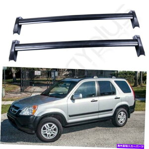 [tLA z_CR-V 2006[tbNNXo[gbvוLAo[ubNyA2X 2x For Honda CR-V 2006 Roof Rack Cross Bar Top Luggage Carrier Bar Black Pair