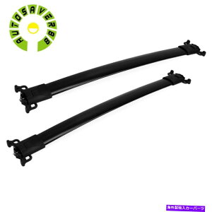 [tLA [tbN2010-2017̃A~jENXo[VFr[GNCmbNX /GMCn`ubN Roof Racks Aluminum Cross Bars For 2010-2017 Chevy Equinox /GMC Terrain Black