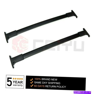[tLA tH[hGXP[v2013-2019A~jEוݕݕNXo[[tbN[ubN For Ford Escape 2013-2019 Aluminium Baggage Cargo Cross Bar Roof Rack Rail black