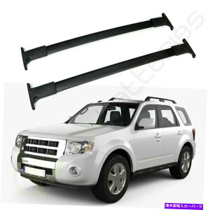 ���[�t�L�����A 2013-2019 Ford Escape Top�ו����[�t���b�N�N���X�o�[�L�����A�����\ For 2013-2019 Ford Escape TOP Luggage Roof Rack Cross Bar Carrier Adjustable�y���s�A���i�z