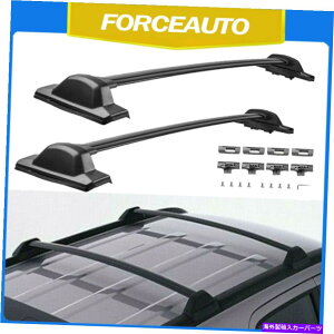 [tLA 2007-2011ɓK[tbNNXo[́Az_CRVubN150|h̃[heʂɓKĂ܂ Set Roof Rack Cross Bars Fit For 2007-2011 Honda CRV Black 150lbs Lode Capacity