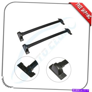 [tLA ubNtBbg2007-2011z_CRV[tbNNXo[וݕč Black Fits 2007-2011 Honda CRV Roof Rack Cross Bar Baggage Cargo US Stock
