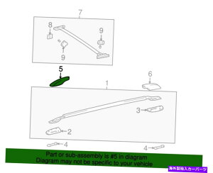 [tLA {̃NTXtgJo[[tbNbO63491-60090-C0hN[U[LX470 Genuine Lexus Front Right Cover Roof Rack Leg 63491-60090-C0 Land Cruiser LX470