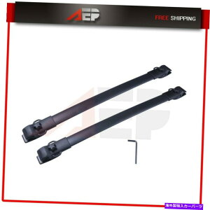 ���[�t�L�����A �Ԃ̃N���X�o�[�̃��[�t���b�N11-20�g���^�V�G�i�T�C�h���[���ו��L�����A�o�[2x Roof Rack For Car Crossbar 11-20 Toyota Sienna Side Rails Luggage Carrier Bar 2x