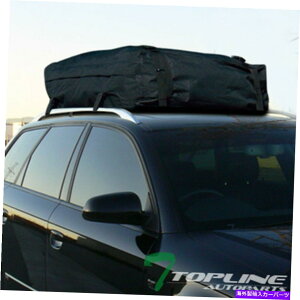 [tLA ubNCv[t[tgbvJ[SbNLAobO~jpו Black Rainproof Roof Top Cargo Rack Carrier Bag Travel Luggage Storage For Mini