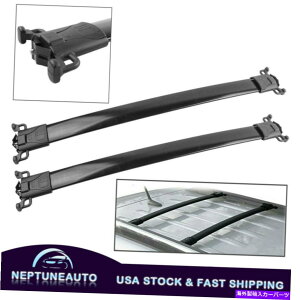 ���[�t�L�����A 2010-2017��2x���[�t���b�N�N���X�o�[ 2X Roof Rack Cross Bar For 2010-2017 Chevy Equinox GMC Terrain F 37'' R 29''�y���s�A���i�z