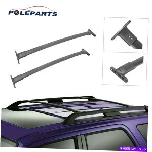 ���[�t�L�����A 2x�g�b�v���[�t���b�N�N���X�o�[�ו��L�����A�t�B�b�g16-19�t�H�[�h�G�N�X�v���[���[�t�����[�t���[���t�� 2X Top Roof Rack Cross Bar Luggage Carrier Fit 16-19 Ford Explorer W/Roof Rails
