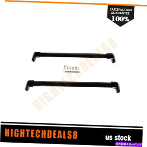 [tLA ubNgbv[tbNNXo[וLA2o[̂߂12-2016z_CRV CR-V Black Top Roof Rack Cross Bar Luggage Carrier 2-Bar For 12-2016 Honda CRV CR-V