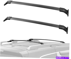 [tLA [tbNוLANXo[Zbg2011-2017z_IfbZCW/TCh[ Roof Rack Luggage Carrier Crossbars Set For 2011-2017 Honda Odyssey w/ Side Rail