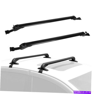 ���[�t�L�����A Universal 43.3'''''alumuminum Universal 43.3''Aluminum Roof Rack Cross Bar Luggage Carrier For 4DR Sedan SUV�y���s�A���i�z