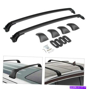 [tLA gbv[tbNNXo[ubNtBbg2014-2019g^nC_[XLE~ebhf Top Roof Rack Cross Bar Black Fit 2014-2019 Toyota Highlander XLE Limited Model