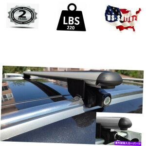 [tLA {{V60 2011-2018[tbNNXo[NX[Vo[2 PCSB for VOLVO V60 2011 - 2018 Roof Rack Cross Bars Cross Rail Silver 2 Pcs.