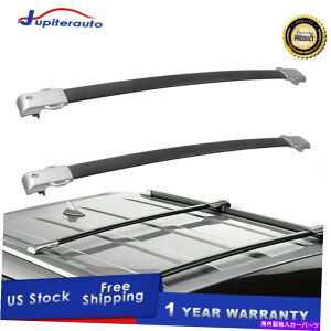 [tLA 2010-2021NTXGX460̃A~jEוݕAƎ҃[tbNNXo[ 2X Aluminum Luggage Cargo Carrier Roof Rack Crossbars For 2010-2021 Lexus GX460