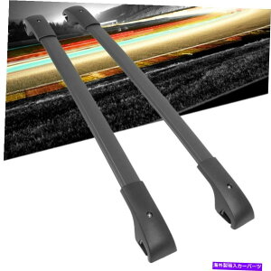 [tLA 15-21W[vbû߂̍{gIgbv[tbNNXo[uPbg Black Bolt-On Top Roof Rack Crossbar Bracket For 15-21 Jeep Renegade BU