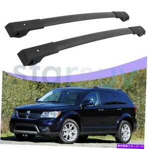 [tLA _bWW[j[JUCV 2009-2020ubNNXo[̎ו[tbN[LA For Dodge Journey JUCV 2009-2020 Black Cross Bar Baggage Roof Rack Rail Carrier