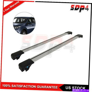 [tLA A~jEVo[[tbNNXo[וLAZbg13-2018g^RAV4 Aluminum Silver Roof Rack Cross Bar Luggage Carrier Set For 13-2018 Toyota RAV4