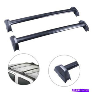 [tLA 02-06ɃtBbg2x[tbNz_CRV CR-V 2.4LNXo[44.5 "F 43.3''RubN 2x Roof Rack Fit For 02-06 Honda CRV CR-V 2.4L Cross Bars 44.5"F 43.3''R Black