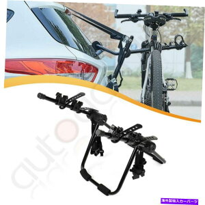 [tLA 2oCNgNbNA}Eg2̃oCNLAJ[SUV]ԃZ_ȐV@\ 2 Bike Trunk Rack Rear Mount Two Bikes Carrier Car SUV Bicycle Sedans Sturdy NEW