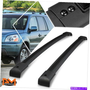 [tLA 03-08̃z_pCbgOEX^CA~jE[tbNNXo[וݕAƎ For 03-08 Honda Pilot OE Style Aluminum Roof Rack Crossbar Baggage Cargo Carrier