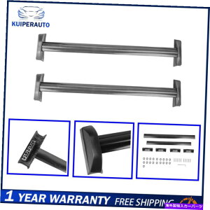 [tLA R 02-06z_CRV CR-V 2.4LubN2xgbvוL[[tbNNXo[NXo[ 2X Top Luggage Carrie Roof Rack Cross Bar For r 02-06 Honda CRV CR-V 2.4L Black