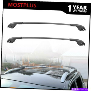 ���[�t�L�����A 2014 - 2020�N�̃W�[�v�`�F���L�[�̃u���b�N�A���~�j�E���N���X�o�[�N���X�o�[���[�t���b�N Black Aluminum Cross Bars Crossbars Roof Rack For 2014-2020 Jeep Cherokee�y���s�A���i�z