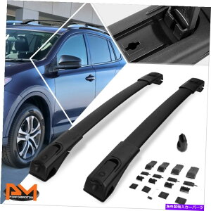 [tLA 13-16Rav 4 OEX^CA~jEוLA[tbN[NXo[+bN For 13-16 RAV 4 OE Style Aluminum Luggage Carrier Roof Rack Rail Crossbar+Lock
