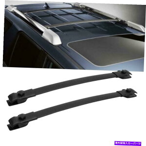 [tLA gbv[tbNNXo[ווLAubN11-19g^VGi Top Roof Rack Cross Bars Luggage Cargo Carrier Black For 11-19 Toyota Sienna