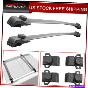 [tLA 2x al-madegbv[tbNNXo[וLAtBbg2014-17W[vlQ[hi4 2X Al-made Top Roof Rack Cross Bars Luggage Carrier Fit 2014-17 Jeep Renegade I4