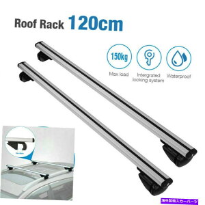 [tLA 48 "Ԃ̃jo[Tgbv[tbNNXo[ווLA[A~jE 48" Car Universal Top Roof Rack Cross Bar Luggage Cargo Carrier Rails Aluminum