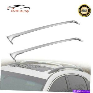 ���[�t�L�����A 17-20���Y�͑��Ƀt�B�b�g����A���~�j�E���ݕ��L�����A���[�t���b�N�N���X�o�[�̃y�A Pair Aluminum Cargo Carrier Roof Rack Cross Bars Top Fit For 17-20 Nissan Armada