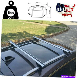 [tLA AEfBA4I[[h[tbNNXo[וLAVo[Zbg For AUDI A4 ALLROAD Roof Rack Cross Bars Luggage Carrier Silver Set