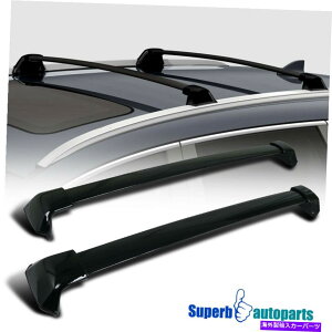 [tLA 2012-2016z_CRV C-RVA~jE[tgbvNXo[[tbNubN Fits 2012-2016 Honda CRV C-RV Aluminum Roof Top Cross Bar Roof Rack Black