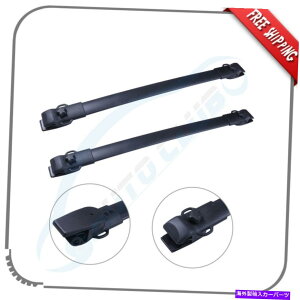 [tLA 2PCStBbg2011-2020g^VGibg[tbNNXo[ubNLAו 2Pcs Fits 2011-2020 Toyota Siennat Roof Rack Cross Bar Black Carrier Baggage