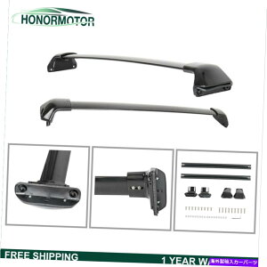 [tLA 2012N2016Ñz_CRV2{̐VgbvוL[[tbNNXo[ 2X New Top Luggage Carrie Roof Rack Cross Bar For 2012-2016 Honda CRV